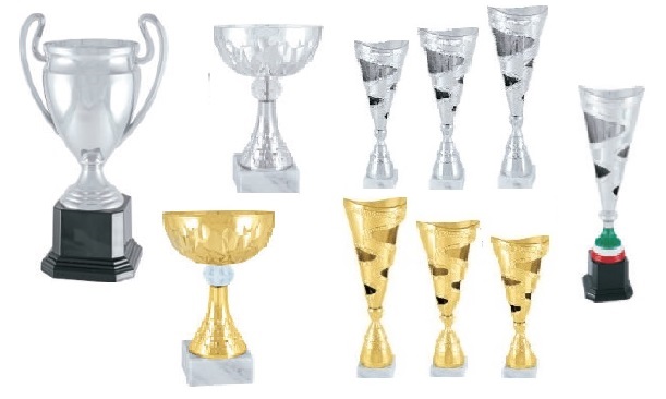 Coppe Premiazione Calcio Personalizzate - Tris Con Targhetta In Alluminio - Foto 4